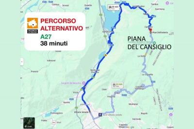 Fregona, Cantiere SP 422 Alpago-Cansiglio: i lavori da 1.316.700 procedono spediti, ecco il percorso alternativo