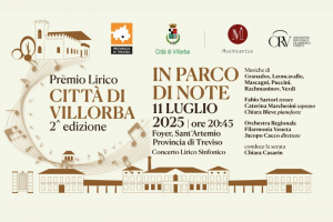 Premio Lirico Città di Villorba in Parco di Note: l&#039;Evento musicale l&#039;11 luglio nella sede della Provincia di Treviso