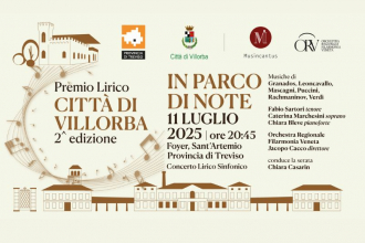 Premio Lirico Città di Villorba in Parco di Note: l'Evento musicale l'11 luglio nella sede della Provincia di Treviso